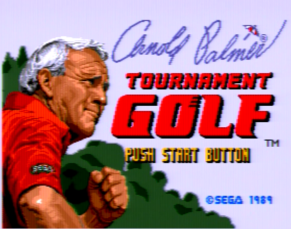 Arnold Palmer Tournament Golf 32X Genesis 1 Composite - 59876 Colors