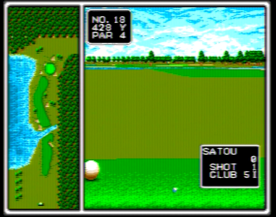 Arnold Palmer Tournament Golf Genesis 1 32X Composite - 52428 Colors
