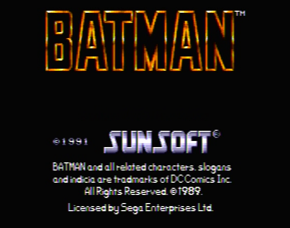 Batman Genesis 1 32X Composite - 32628 Colors