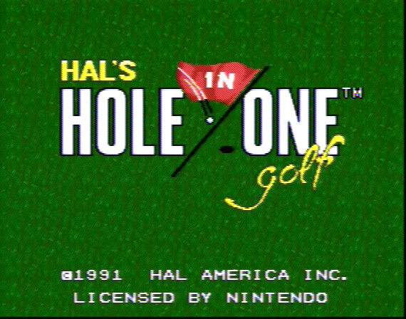Hole in One Golf SNES Composite - 43293 Colors