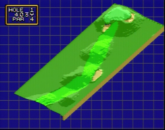 Hole in One Golf SNES Composite - 56252 Colors