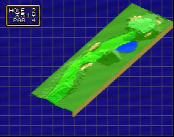 Hole in One Golf SNES Composite - 57229 Colors