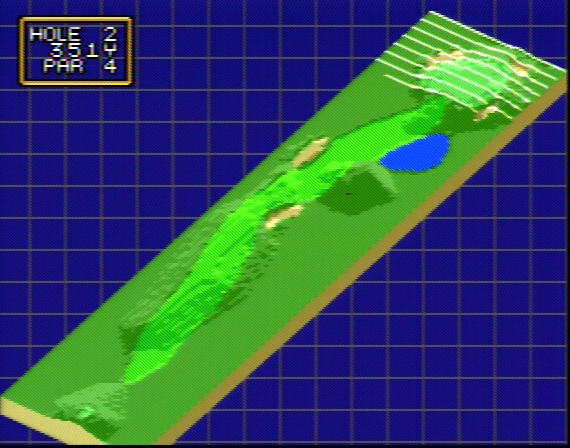Hole in One Golf SNES Composite - 64166 Colors