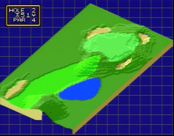 Hole in One Golf SNES Composite - 65319 Colors
