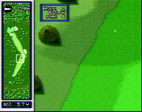 Hole in One Golf SNES Composite - 72694 Colors