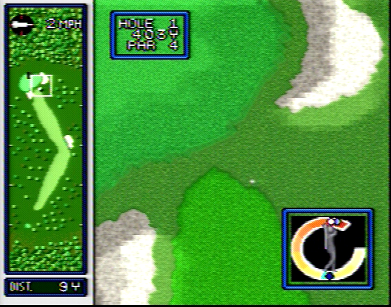 Hole in One Golf SNES Composite - 105535 Colors