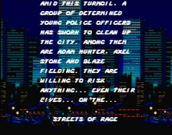 Streets of Rage Genesis 1 32X Composite - 64196 Colors