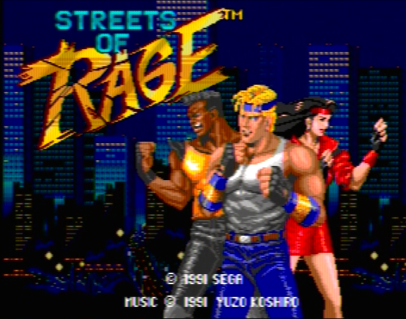 Streets of Rage Genesis 1 32X Composite - 80710 Colors