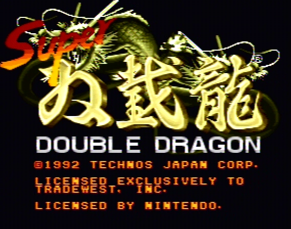 Super Double Dragon SNES Composite - 60984 Colors