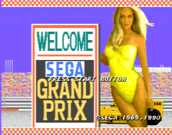 Super Monaco GP Genesis 1 32X Composite - 96215 Colors