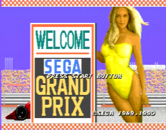 Super Monaco GP Genesis 1 32X Composite - 93366 Colors