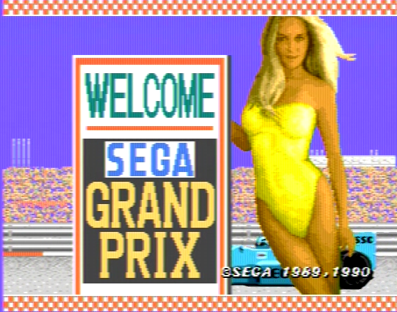 Super Monaco GP Genesis 1 32X Composite - 93391 Colors