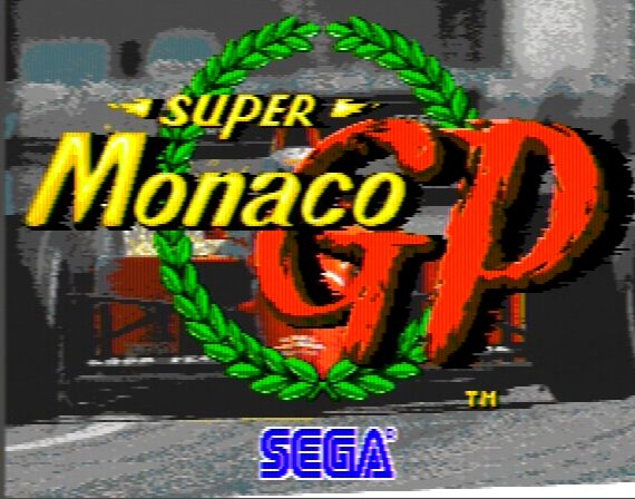 Super Monaco GP Genesis 1 32X Composite - 67971 Colors