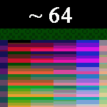 Up to 64 Colors on Screen At Once
