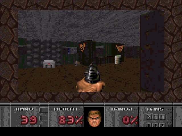 Doom 32X Emulation Shot