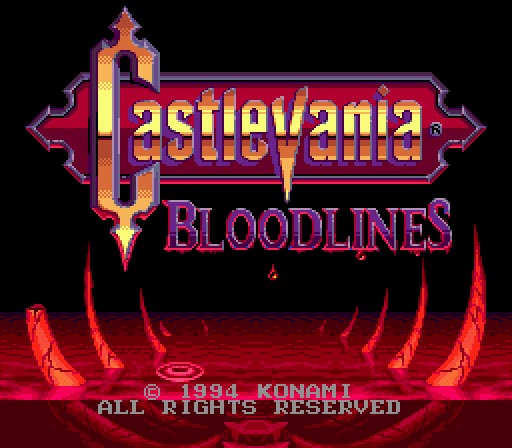Castlevania Bloodlines 1994 - Emulation Shot 2007