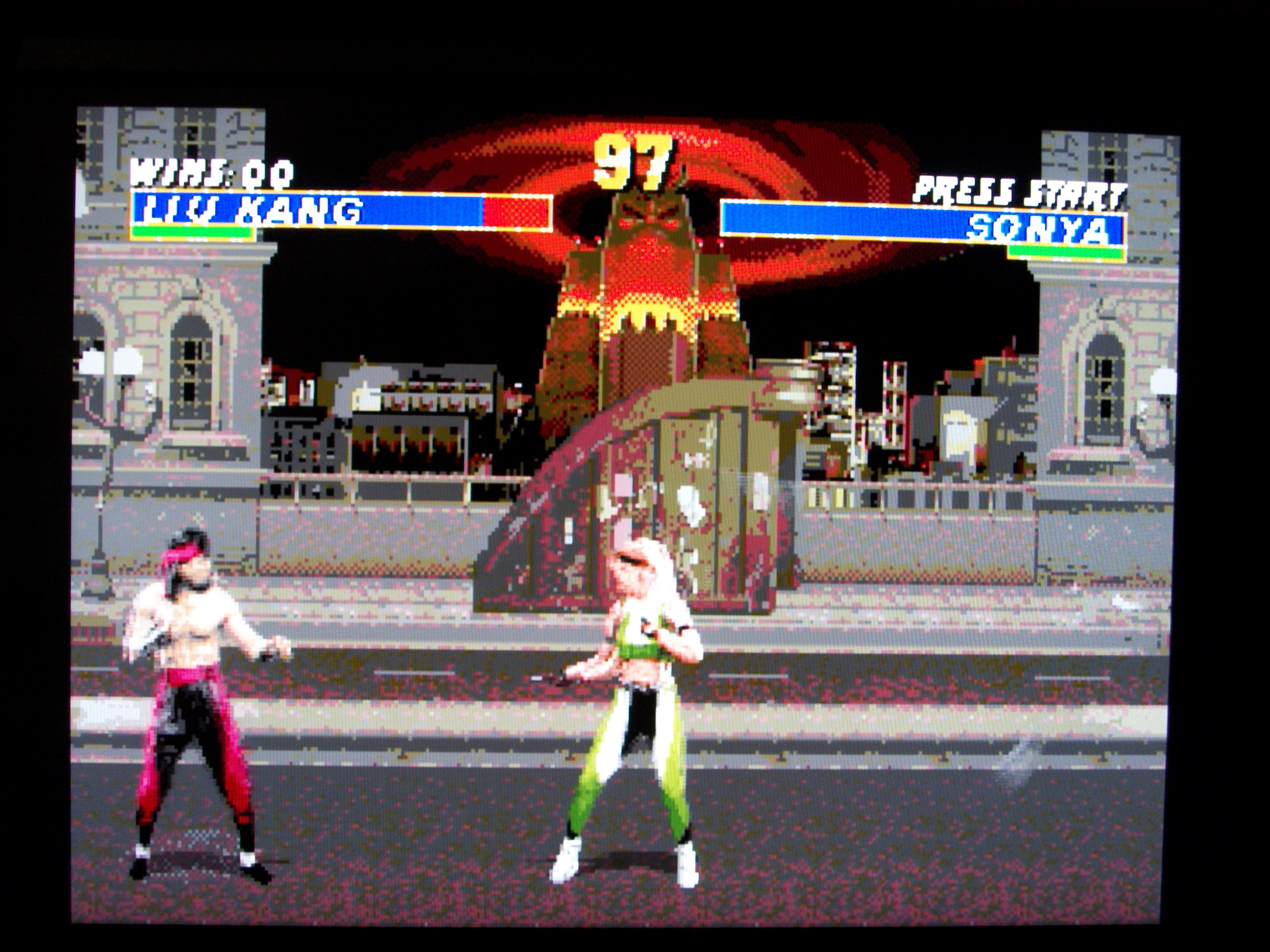 RGB Scart to HDMI upscaled to 720p screen capture