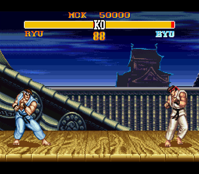 Street Fighter II Turbo - SNES - Emulation Shot 2007