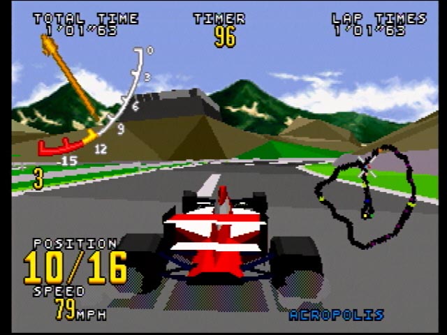 Virtua Racing - Saturn 1995 - AIW 7500